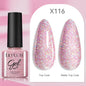 129 Colors 7ML Nail Gel Polish Nail Supplies Vernis Semi Permanent Nail Art Manicure Soak off LED UV Gel Nail Varnishes