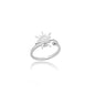 Women'S Spinner Ring Luxury Four Clover Flower Rings for Man Gold Color Anti-Stress Anxiety Fidget Ring Stainless Steel Jewelry