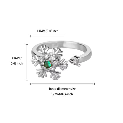 Women'S Spinner Ring Luxury Four Clover Flower Rings for Man Gold Color Anti-Stress Anxiety Fidget Ring Stainless Steel Jewelry