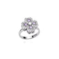 Women'S Spinner Ring Luxury Four Clover Flower Rings for Man Gold Color Anti-Stress Anxiety Fidget Ring Stainless Steel Jewelry