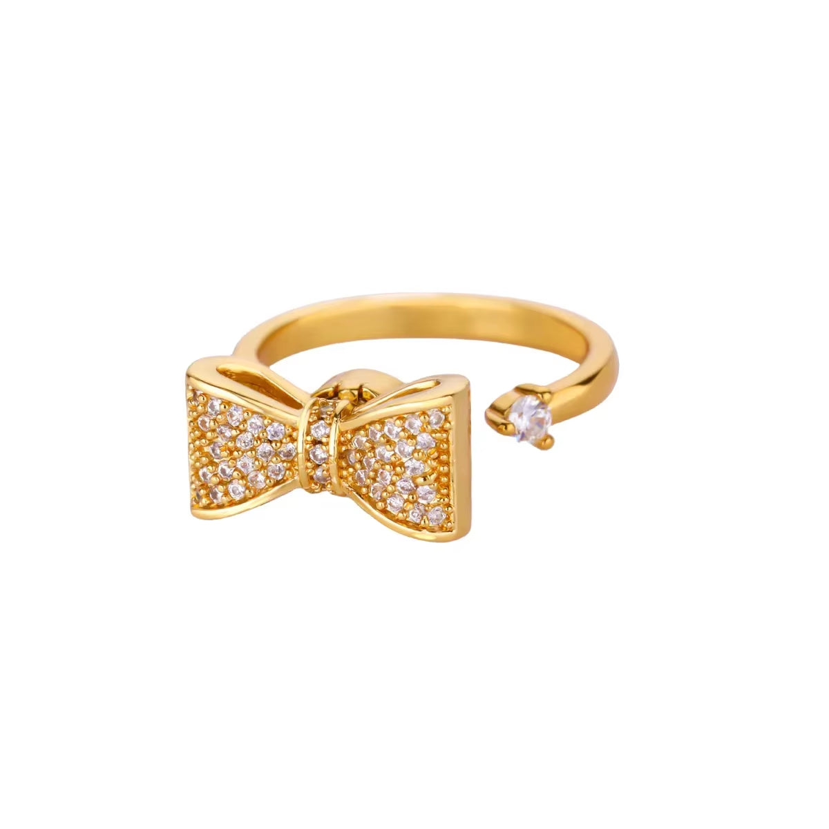 Women'S Spinner Ring Luxury Four Clover Flower Rings for Man Gold Color Anti-Stress Anxiety Fidget Ring Stainless Steel Jewelry